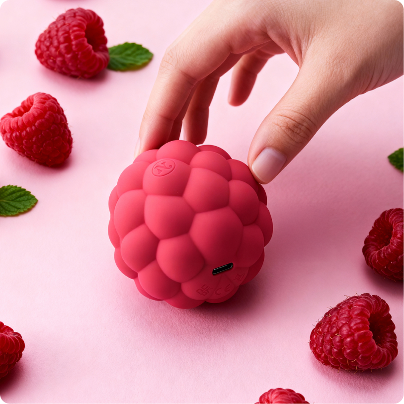 Berri Clitoral Vibrator (Raspberry) — color variant